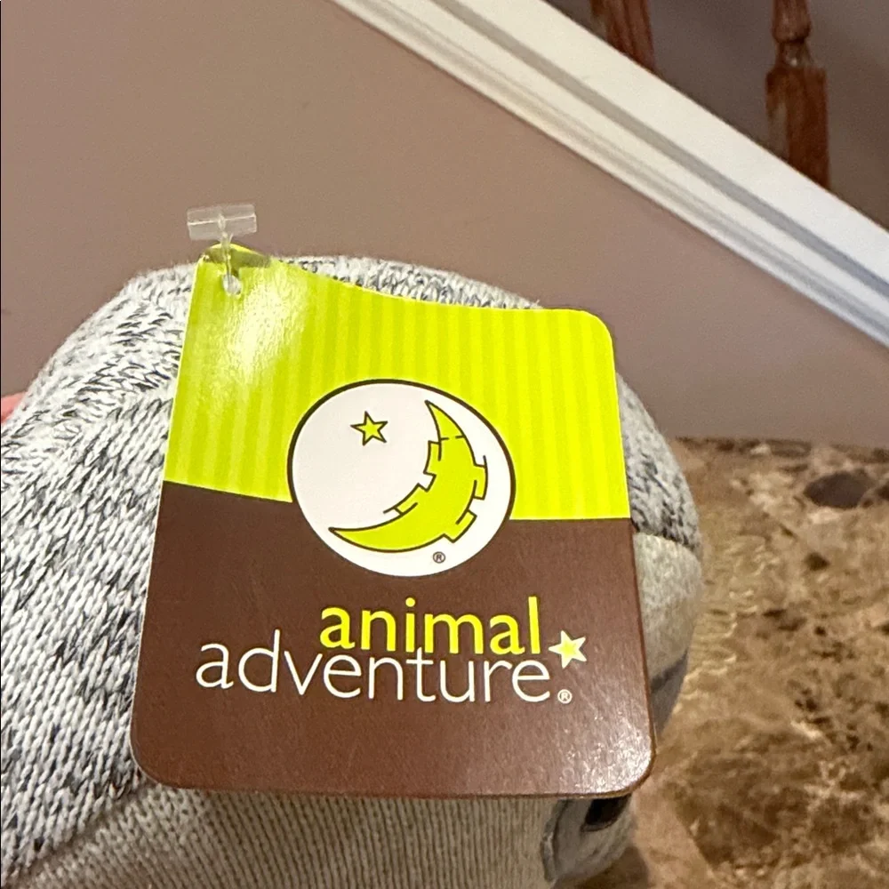 Animal Adventure Gray Sloth Plush Toy - Picture 10 of 11